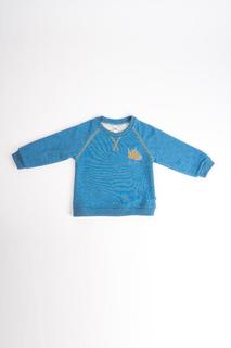 Свитшот для мальчика Bossa Nova, цв.голубой, р-р 74