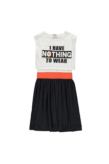 Платье для девочки MEK, цв.бежевый, р-р 104