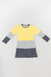 Платье для девочки Brums, цв.желтый, р-р 98