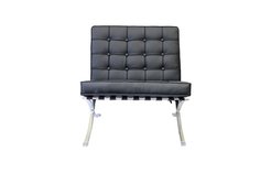 Кресло BARCELONA CHAIR чёрный (FR 0014) Bradex