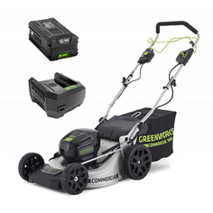 Газонокосилка аккумуляторная Greenworks GC82LM51K5, 82V, 51 см, с 1хАКБ 5 А.ч. и ЗУ