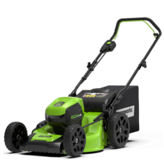 Газонокосилка аккумуляторная Greenworks GD60LM46HPK4, 60V, 46 см, с 1хАКБ 4 А.ч. и ЗУ