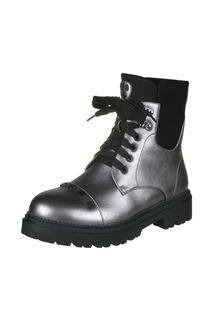 Ботинки женские RIDLSTEP 19221-008 серебристые 38 RU