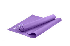 Коврик для йоги, цвет: фиолетовый, 173x61x0,3 см Bradex