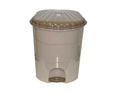 Ведро для мусора с педалью, 7 литров (латте) Violet