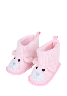 Пинетки для девочек Kari baby, цв. розовый, р-р 17