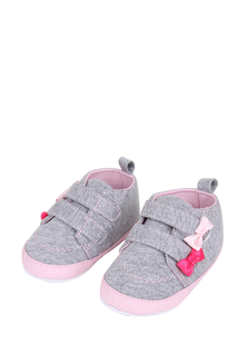 Пинетки для девочек Kari baby, цв. серый, р-р 17
