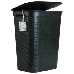 Корзина для белья Rotho Brisen 50л, черный