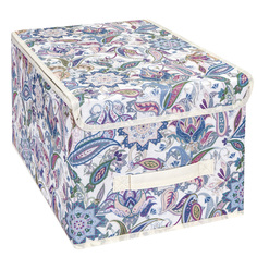 Кофр для хранения Hausmann Paisley 30x40x25см, бежевый