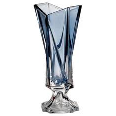 Ваза на ножке Crystalite Bohemia Оригами 40,5см