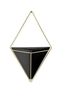 Декор для стен Trigg большой черный-латунь Umbra