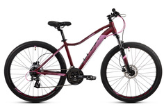Женский велосипед Aspect OASIS HD (2020) размер рамы 16" Бордовый