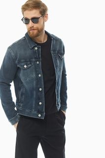 Куртка мужская Tommy Jeans DM0DM07608 1BK синяя L