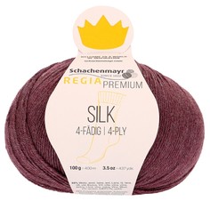 Пряжа "Schachenmayr Regia Premium. Silk", 400 м, 100 г, цвет: 00032