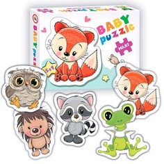 Пазл Дрофа-Медиа Baby Puzzle Лесные животные
