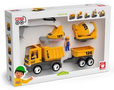Игровой набор Efko Спецтехника Строительная машина, 8 предметов ЭФКО