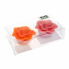 Набор свечей светодиодных ENS, Роза, 8*4 см, 2 предмета