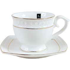 Чайная пара Коралл, Снежная королева, 280 мл