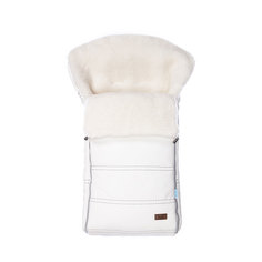 Конверт зимний меховой Nuovita Alpino Lux Bianco Белый