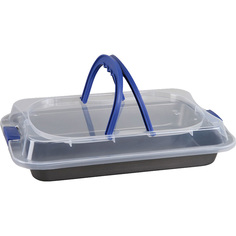 Форма для запекания POMI DORO, 36x23x5 см, с крышкой