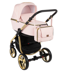 Коляска 2 в 1 Adamex Reggio Special Edition розовый
