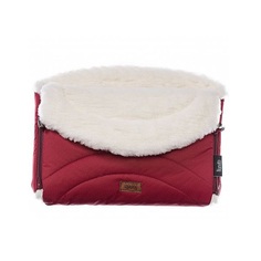 Муфта меховая для коляски Nuovita Tundra Bianco бордовый