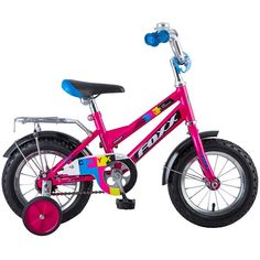 Велосипед Foxx CMYK 12" бордовый