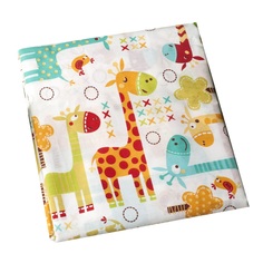 Пододеяльник на молнии AmaroBaby Жирафики, поплин, 147х112 см