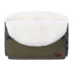 Муфта меховая для коляски Nuovita Polare Bianco хаки