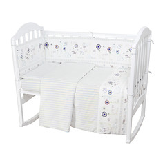 Комплект в кроватку Baby Nice Ежи, 9 предметов