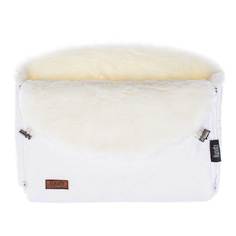 Муфта меховая для коляски Nuovita Polare Bianco белый