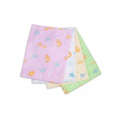 Пеленки Чудо-Чадо Дочке зверюшки, 4 шт.
