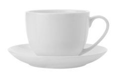 Maxwell & Williams Чашка Кашемир (0.28 л) с блюдцем, белая MW583-BC1884