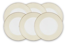 Narumi Набор обеденных тарелок Бриз Голд, 27 см, 6 шт N96732-54576