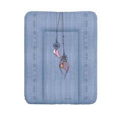 Матрас пеленальный Ceba Baby Denim Style Dream Catcher blue на комод, 70x50 см