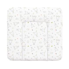 Матрас пеленальный Ceba Baby Dream Roll-over white на комод, 70x75 см