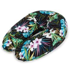 Подушка для кормления Ceba Baby Physio Multi Flora & Fauna Camaleon Negro
