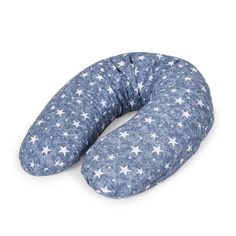Подушка для кормления Ceba Baby Physio Multi Denim Style Stars blue