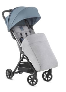 Коляска прогулочная Inglesina Quid STORMY GREY с накидкой для ног