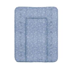 Матрас пеленальный Ceba Baby Denim Style Boho blue на комод, 70x50 см