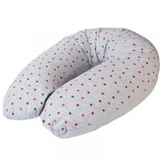 Подушка для кормления Ceba Baby Physio Multi Grey Dots трикотаж
