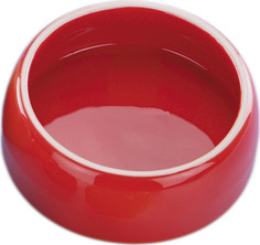Миска 0,25л керамика красная Nobby