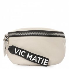 Поясная сумка женская Vic Matie 1U0744T бежево-серая