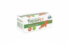 Влажный корм для кошек FreshPet Ролл с лососем и яйцом, 150г