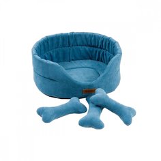 Лежак для животных Katsu Yohanka Sun, лазурный, размер 5, 64х56х23 см