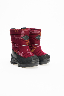 Сапоги KUOMA для девочек, цв. бордовый, р-р 23