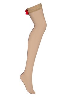 Роскошные чулочки с бантиками Obsessive