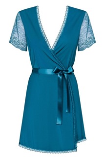 Полупрозрачный пеньюар с кружевными рукавчиками Obsessive