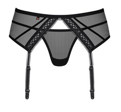 Пояс для чулок в комплекте с трусиками-стринг Obsessive