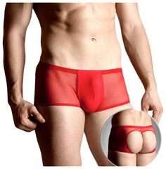 Шорты мужские с открытыми ягодицами SoftLine Collection, красный, M/L